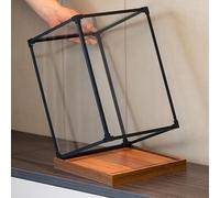 ESTDKMNOS Boîtes d'affichage Transparentes, Bacs de Rangement empilables en Acrylique, présentoir, Plusieurs Tailles for modèles Voitures(50x50x50cm(20"x20"x20"))