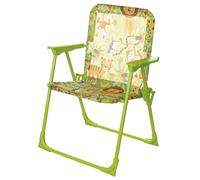 Este Chaise de Jardin Pliable pour Enfants avec accoudoirs et décoration Jungle New Jungle