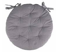 Este Coussin Rond Ø40 cm pour chaises de Jardin en Coton Outdoor - Gris
