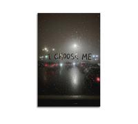 ESTE Poster avec citations de motivation I Choose Me Because We All No One And Love - Impression sur toile moderne - 40 x 60 cm