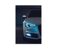 ESTE Poster de voiture de sport pour Audi A5 - Impression sur toile - Décoration murale moderne pour chambre à coucher - 30 x 45 cm