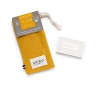 Estéban Pochette porte-parfum Ambre en céramique parfumée rechargeable avec sac en gaze de coton