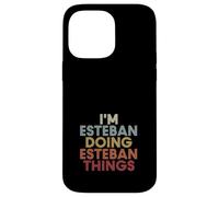 Esteban Name Esteban Personalized Name First Given Coque pour iPhone 14 Pro Max