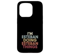 Esteban Name Esteban Personalized Name First Given Coque pour iPhone 15 Pro