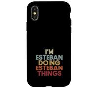 Esteban Name Esteban Personalized Name First Given Coque pour iPhone X/XS