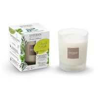 Esteban Paris - Jardins d'intérieur - Bougie parfumée 170 gr CITRONELLE ET MENTHE