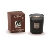 ESTEBAN PARIS PARFUMS-Bougie parfumée rechargeable Initiale Teck et Tonka Esteban - 180 g