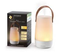 Esteban Petite Lanterne Diffuseur De Parfum Brumiseur Rechargeable sans Fil Blanc