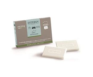Esteban Pur Lin Lino Puro Pack 2 Recharge diffuseur de Voiture Céramique
