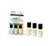 Esteban - Trio de concentrés Blanc Coton, Monoï Soleil et Ambre et Baumes - 3x15ml