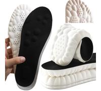 Estelino Estols Semelles Orthopediques, Convient aux adultes et aux enfants | Pour le sport et un usage quotidien | Respirantes et amortissantes (Noir,45-46) (Noir,43-44)