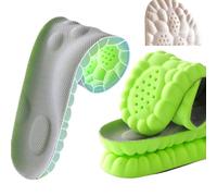 Estelino Estols Semelles Orthopediques, Convient aux adultes et aux enfants | Pour le sport et un usage quotidien | Respirantes et amortissantes (Noir,45-46) (Vert,45-46)