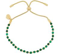 Estella Bartlett Estella Bartlett Gold Tone - Green Wellness Howlite Amelia Bracelet