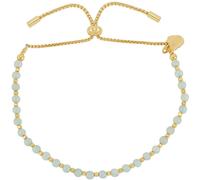 Estella Bartlett Estella Bartlett Gold Tone - Grey Wellness Howlite Amelia Bracelet