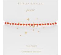 Estella Bartlett Estella Bartlett Gold Tone - Orange Wellness Howlite Amelia Bracelet