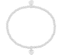 Estella Bartlett Estella Bartlett Silver Tone Puffed Heart Sienna Bracelet