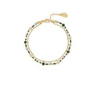 Estella Bartlett Mini Bracelet Chaîne Duo Vert