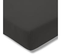 Estella Drap Housse en Jersey 100 x 200 cm Ardoise