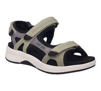 JOSEF SEIBEL Sandales à lanières gris / menthe, Taille 40