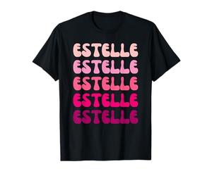 Estelle First Name Minimalist Design T-Shirt