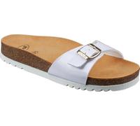 Scholl Femme Estelle Sandale, White, 40 EU