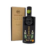 Estepa Virgen - Huile d'olive extra vierge premium 500 ml Coffret cadeau - AOP Estepa - Extraction à froid - Variétés locales - Fruité intense - Production durable - Pour les plats gastronomiques