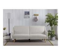 Ester - Canapé Convertible Scandinave Gris Clair Gris