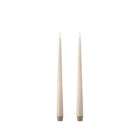 ester & erik Bougies LED ester & erik 30 cm lot de 2 11 Latte Glacé