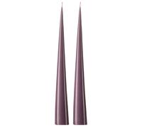 ester & erik Bougie cônique ester & erik 37 cm Lot de 2 lacquées Muted mauve 42-0