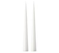 ester & erik Bougie cônique ester & erik 37 cm Lot de 2 lacquées Pure white 31-0