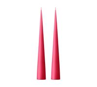 ester & erik Bougie cônique ester & erik 37 cm Lot de 2 mat Deep pink 41/2