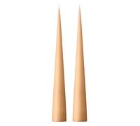 ester & erik Bougie cônique ester & erik 37 cm Lot de 2 mat Melon sorbet 19