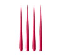 ester & erik Bougie ester & erik Lot de 4 laquée Deep pink 41/2. 42 cm