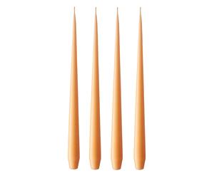 ester & erik Bougie ester & erik Lot de 4 mat dark Melon sorbet 19/2. 32 cm