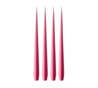 ester & erik Bougie ester & erik Lot de 4 mat Deep pink 41/2. 32 cm