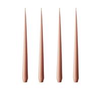 ester & erik Bougie ester & erik Lot de 4 mat rosy caramel. 32 cm