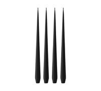 ester & erik Bougie ester & erik Lot de 4 mat Velvet matt black 95. 32 cm