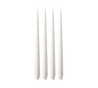 ester & erik Bougie ester & erik Lot de 4 mat White ash 21. 42 cm