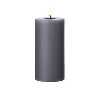 ester & erik Bougie LED bloc Ester & Erik 74 Dark Slate. 15cm
