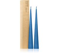 ester & erik cone candles moon blue (no. 37) bougie décorative 2x37 cm