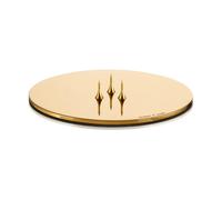 ester & erik Support pour bougies ester & erik Ø9 cm brillant Or