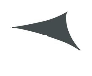 Ester Voile d'ombrage Triangulaire à Angle Droit | Multicolore Plusieurs Tailles Patio Jardin Plage: Protection Solaire(Grey,500x500x700CM)