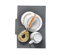 Esterilla Para Secar Platos - Súper Alfombra Absorbant | Alfombrilla | Almohadilla De Silicona Para Placa Calefactora De 15 X 10 Pulgadas, Suministros De Cocina Para Escur