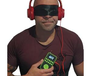 Estes Method Kit (boîte à fantômes, casque et bandeau pour les yeux) - Boîte à esprit, équipement de chasse aux fantômes, paranormal