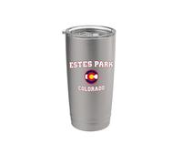 Estes Park Colorado (Colorado) Gobelet isotherme en acier inoxydable double paroi