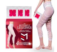 Estetica Le Muse Kit Leggins anti-cellulite pour femme - 4 traitements complets avec collants drainants anti-cellulite, 3 recharges et slips jetables - Réduction de la cellulite jambes et glutei et dr