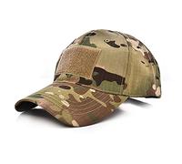 ESTEVANJ MUR Casquette de Baseball Classique Sport décontracté Chapeau de Soleil armée Fan Tactique Velcro Chapeau Camouflage (FR/ES, Alpha/Lettres, Taille Unique, 17)