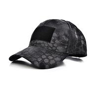 ESTEVANJ MUR Casquette de Baseball Classique Sport décontracté Chapeau de Soleil armée Fan Tactique Velcro Chapeau Camouflage (FR/ES, Alpha/Lettres, Taille Unique, 8)