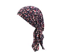 ESTEVANJ MUR Chapeau pour femme - Bonnet de sommeil - Béret en tricot - Foulard pour cheveux clairsemés - Bandana élastique - Turban pour femmes atteintes de cancer, 15, taille unique