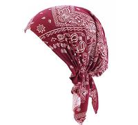 ESTEVANJ MUR Chapeau pour femme - Bonnet de sommeil - Béret en tricot - Foulard pour cheveux clairsemés - Bandana élastique - Turban pour femmes atteintes de cancer, 13, taille unique